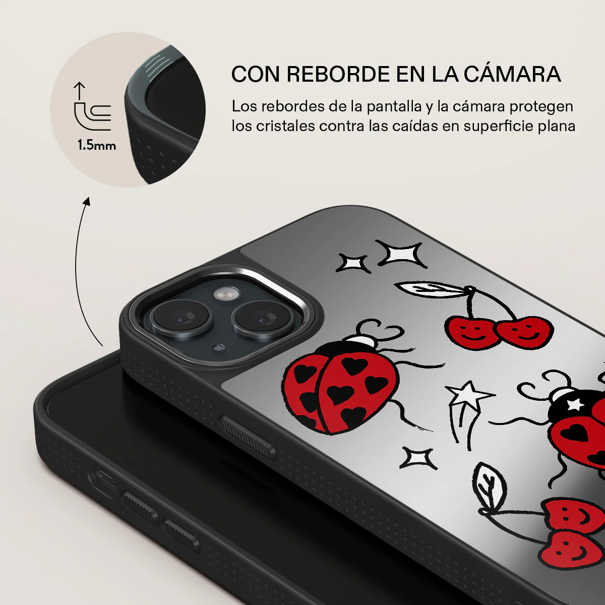 Fortunate One - iPhone 15 Funda - Image 38