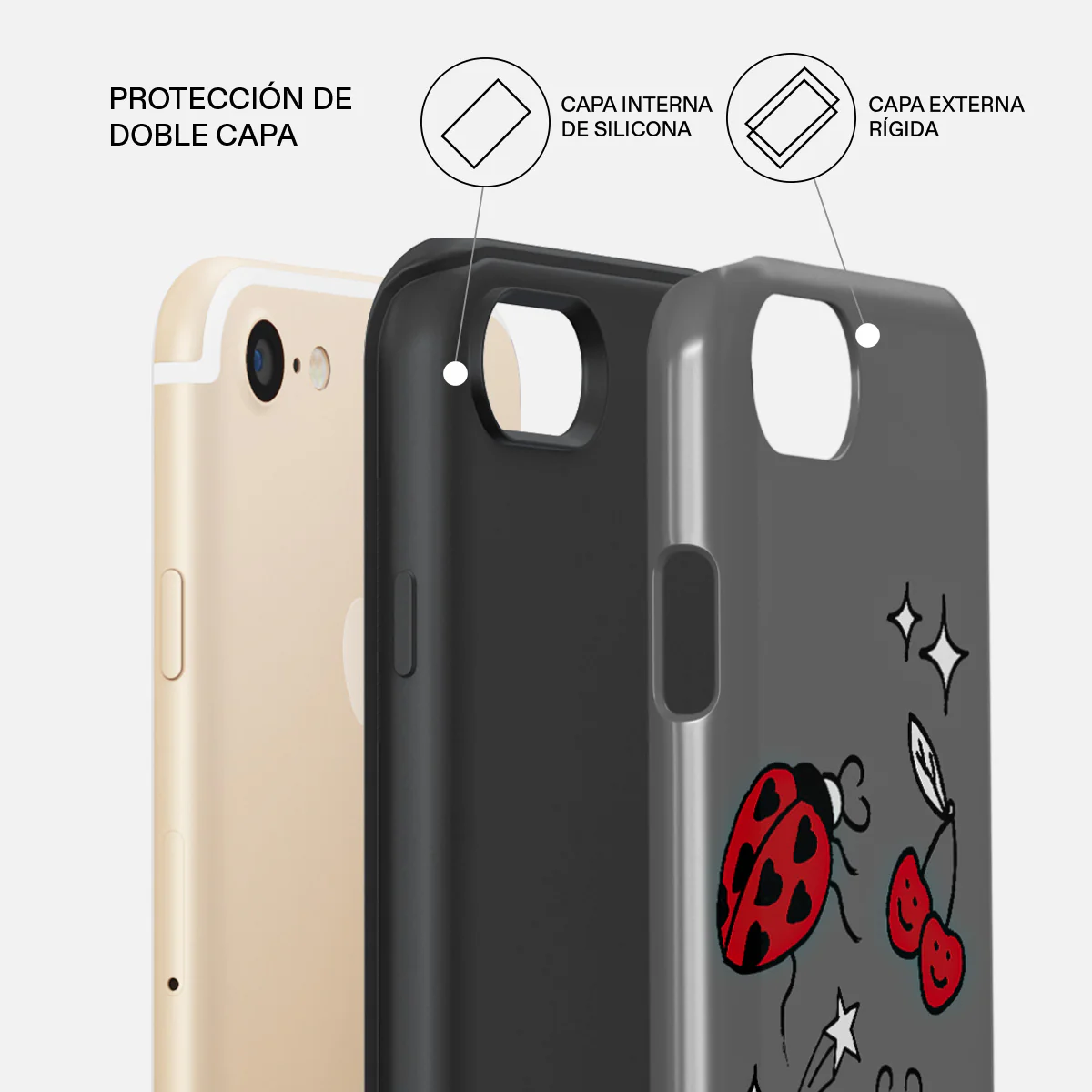 Fortunate One - iPhone 7 / iPhone 8 Funda - Image 2
