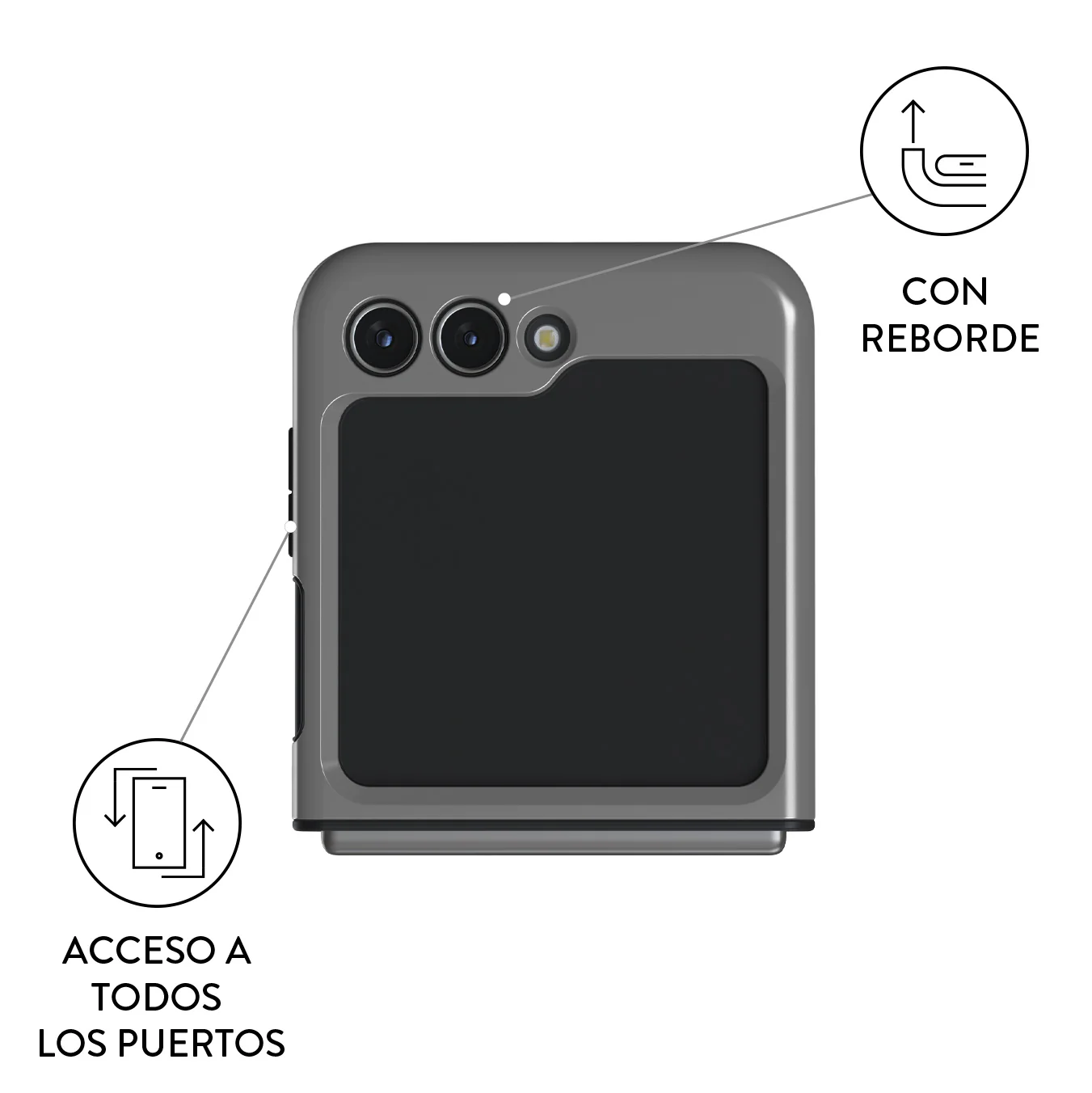 Fortunate One - Samsung Galaxy Z Flip 5 Funda - Image 3