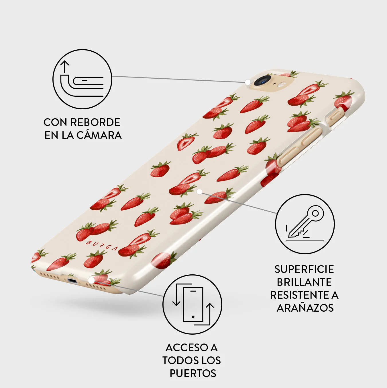 Freshly Picked - iPhone 7 / iPhone 8 Funda - Image 3