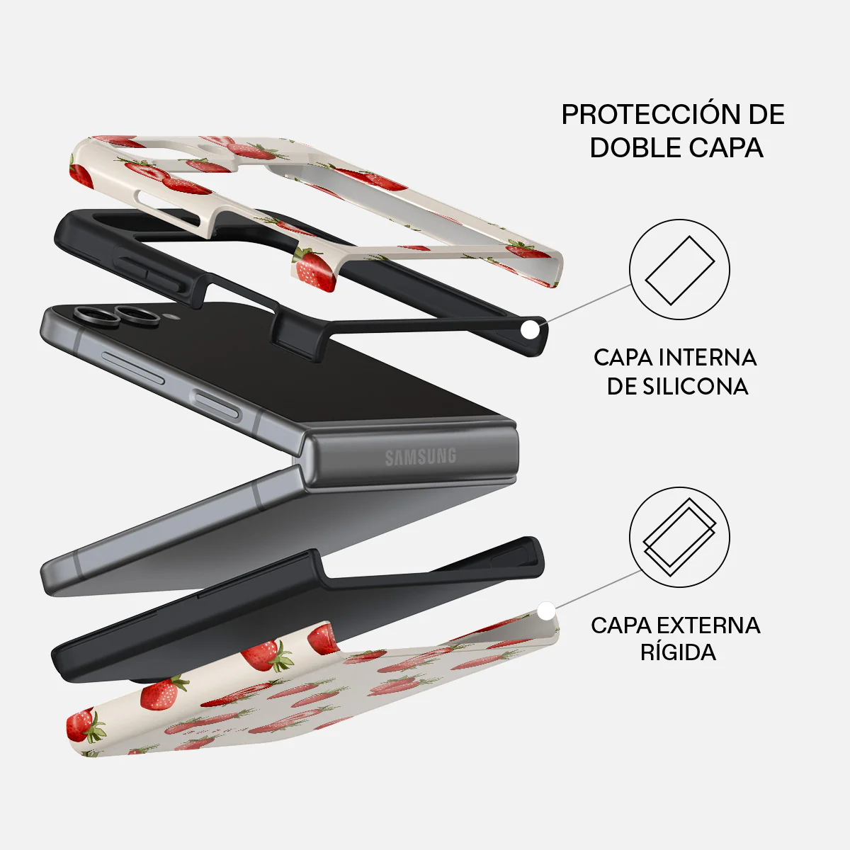 Freshly Picked - Samsung Galaxy Z Flip 5 Funda - Image 2