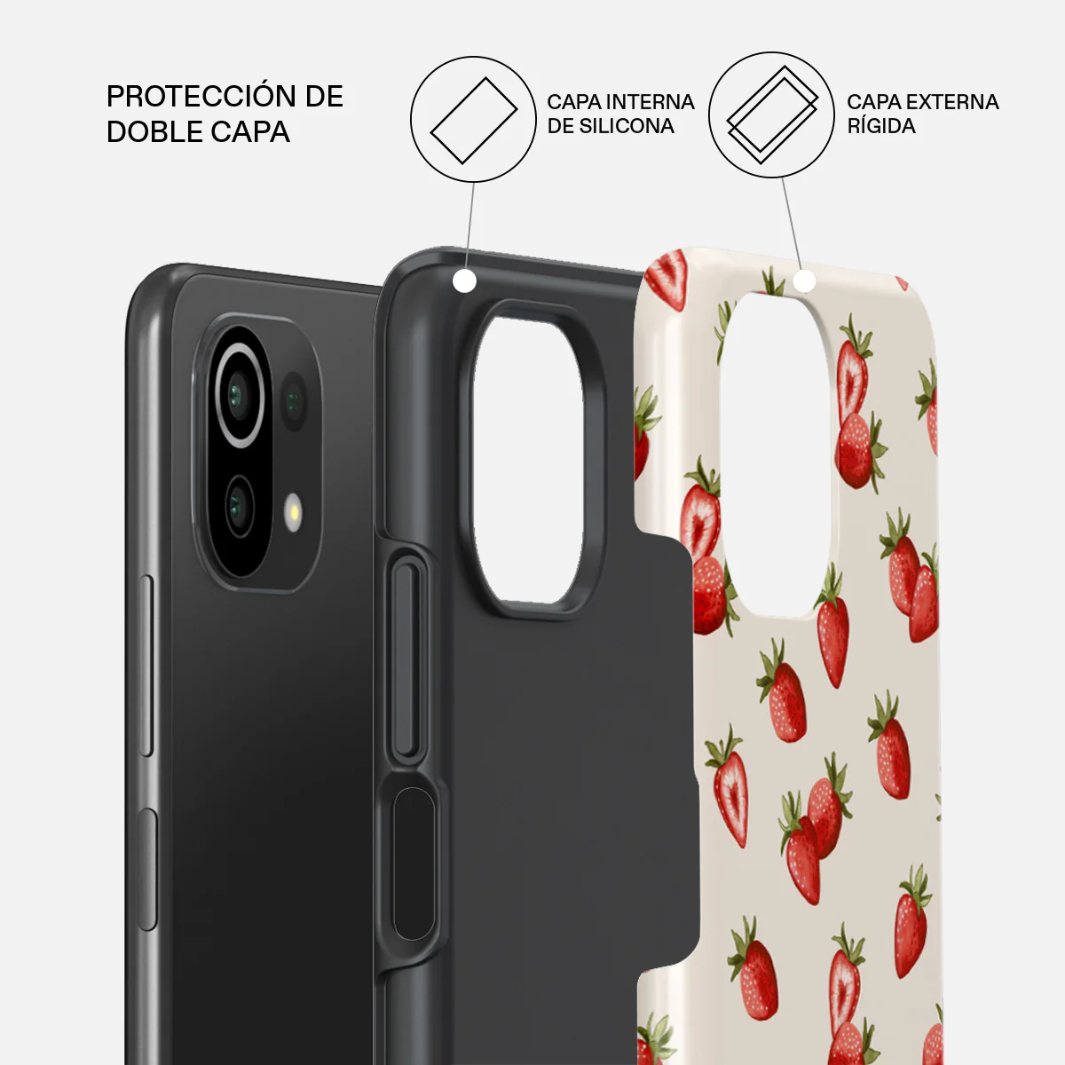 Freshly Picked - Xiaomi Mi 11 Lite 4G / 5G Funda - Image 2