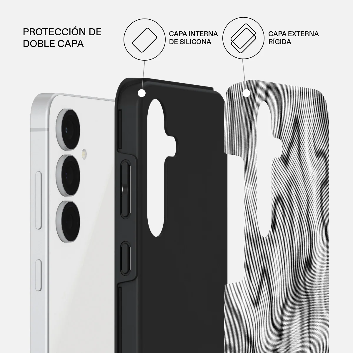 Ghost - Samsung Galaxy S25 FE Funda - Image 2