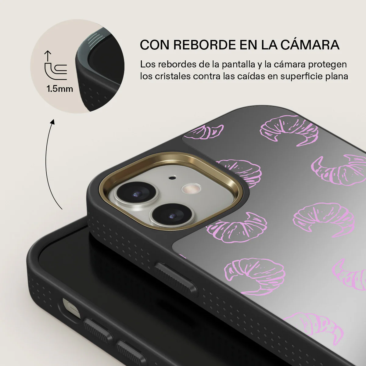 Girl Dinner - iPhone 12 Funda - Image 23