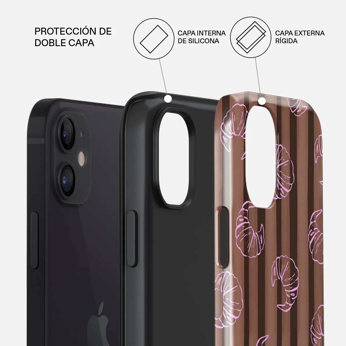 Girl Dinner - iPhone 12 Mini Funda - Image 6