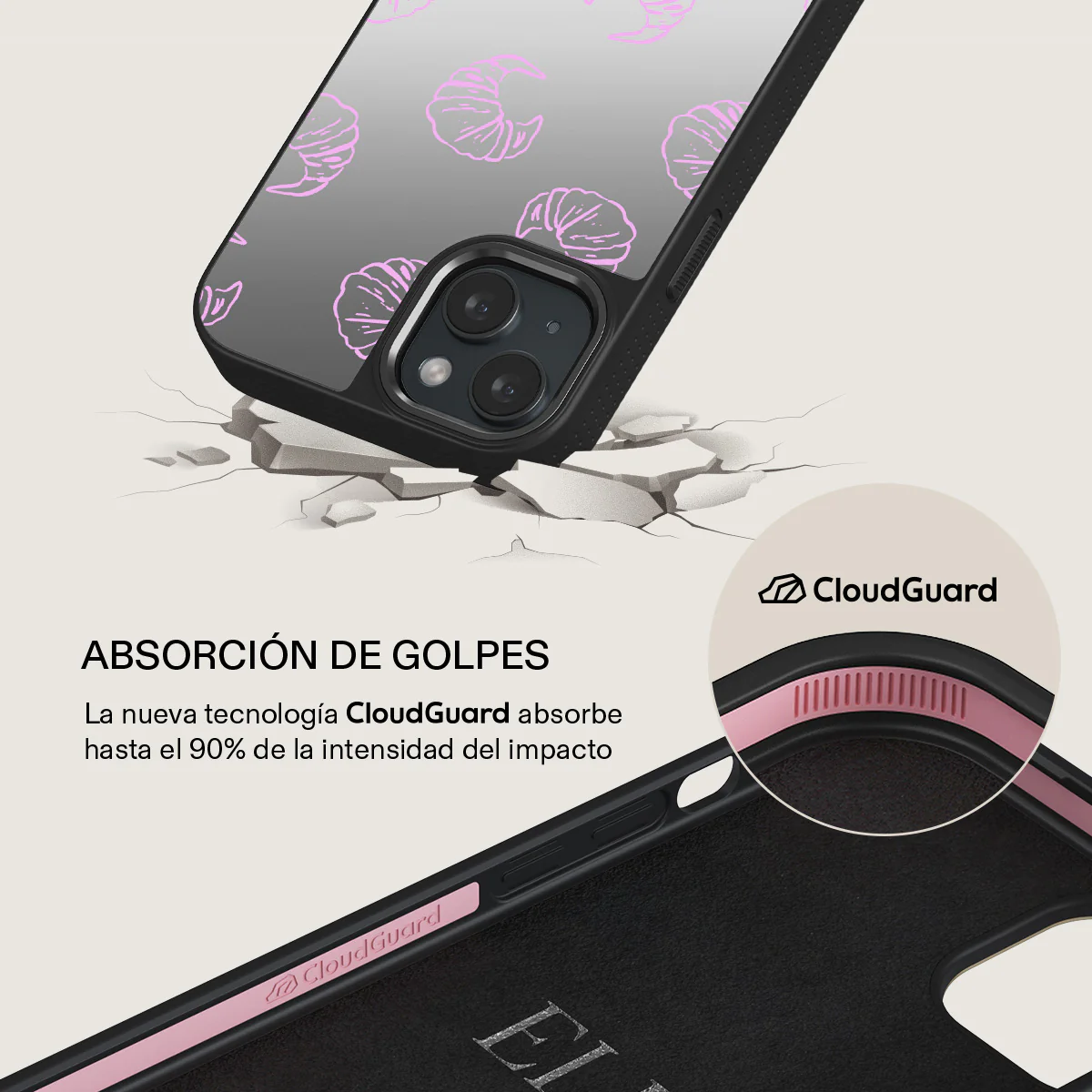 Girl Dinner - iPhone 15 Funda - Image 36