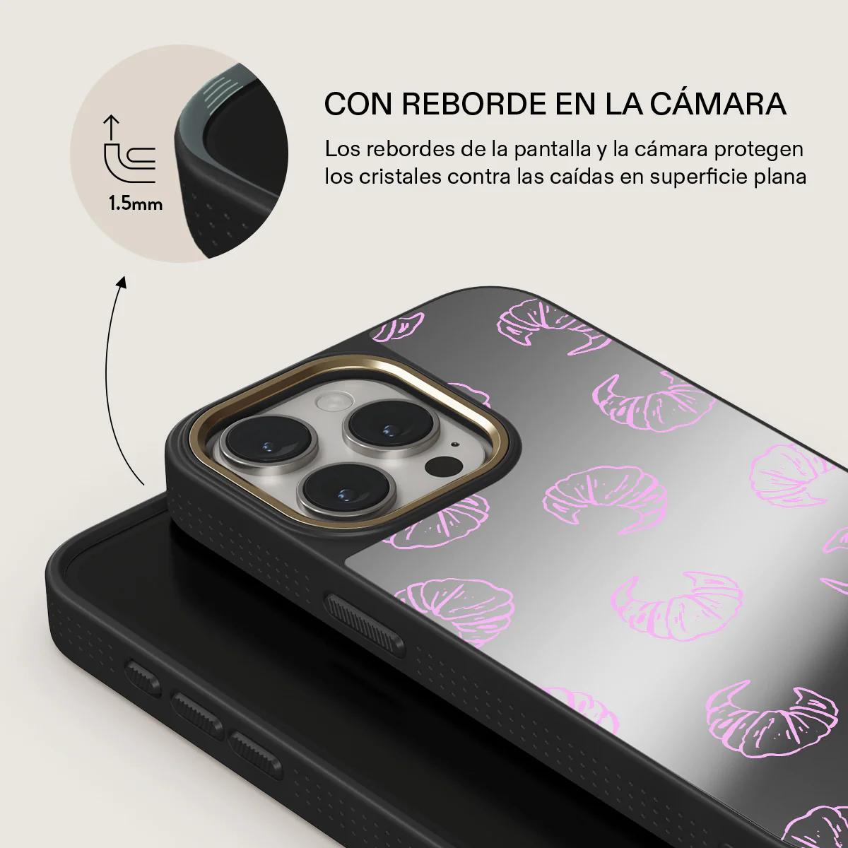Girl Dinner - iPhone 15 Pro Funda - Image 30