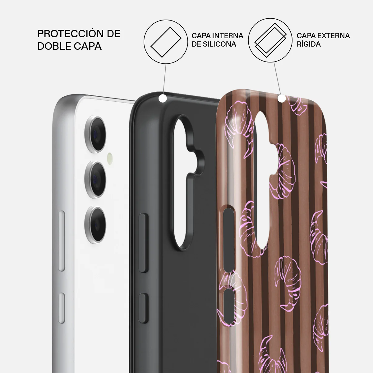 Girl Dinner - Samsung Galaxy A54 Funda - Image 2