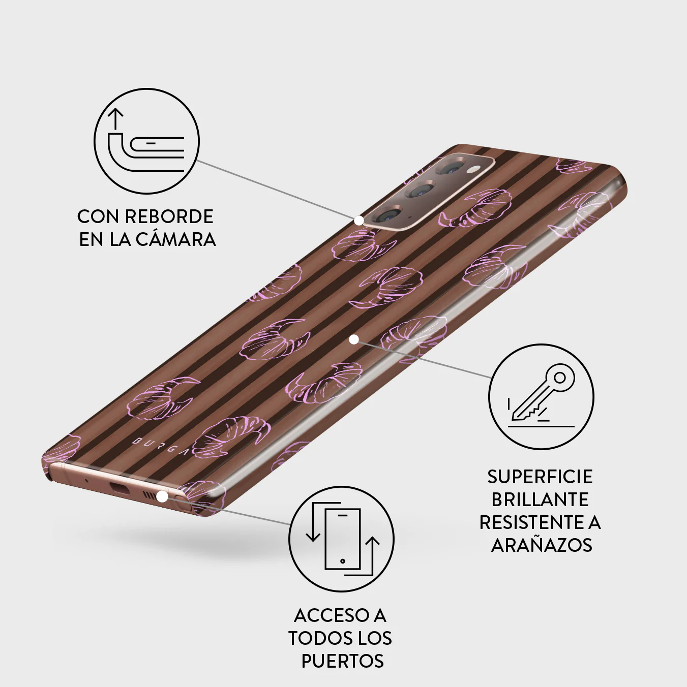 Girl Dinner - Samsung Galaxy Note 20 4G / 5G Funda - Image 3