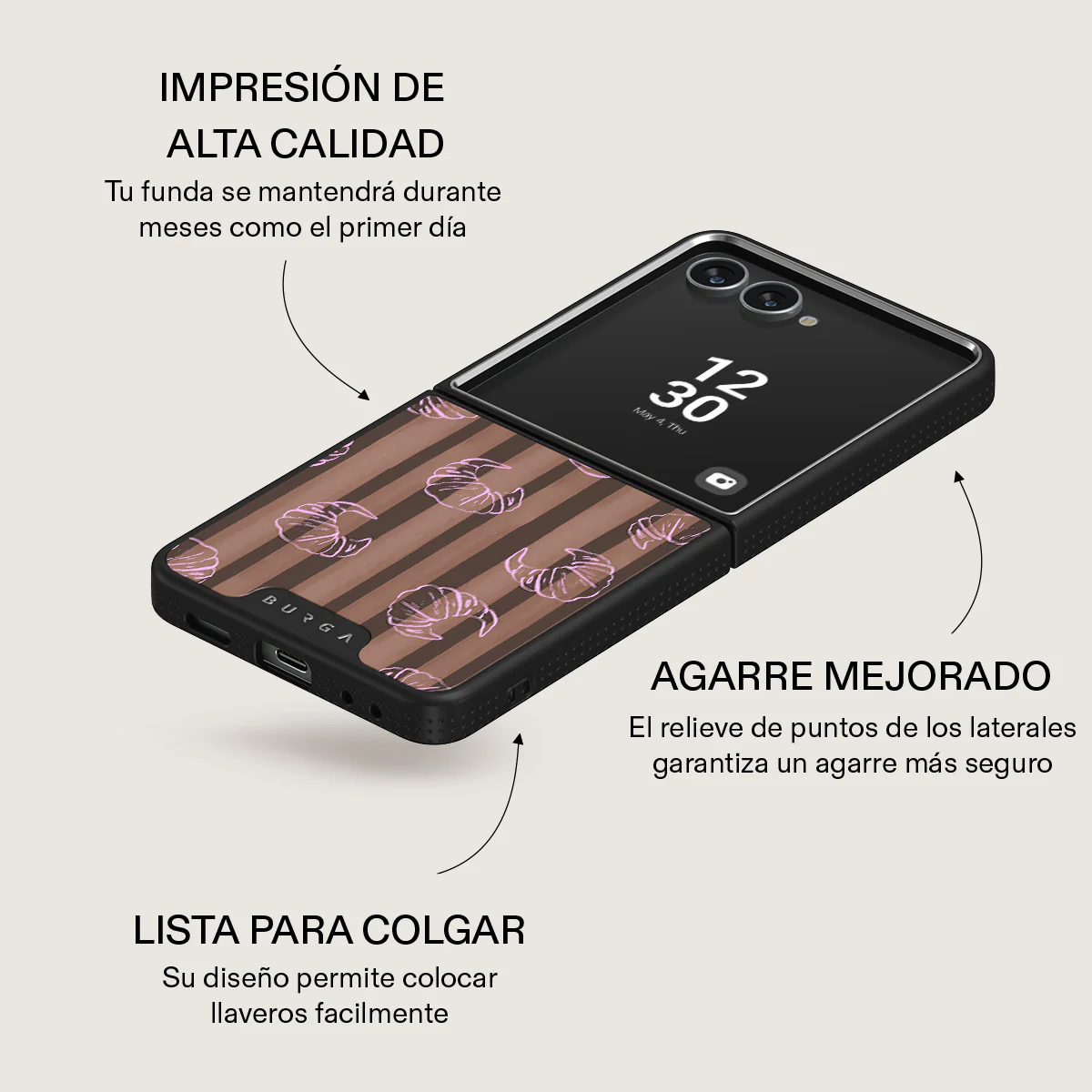 Girl Dinner - Samsung Galaxy Z Flip 7 Funda - Image 16