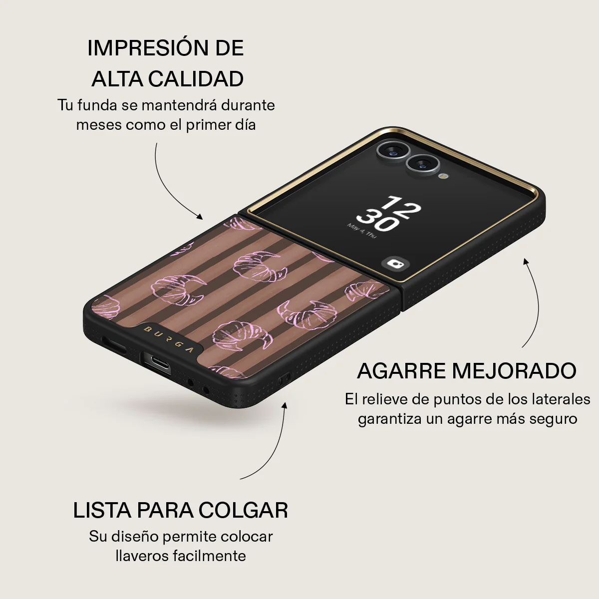 Girl Dinner - Samsung Galaxy Z Flip 7 Funda - Image 9