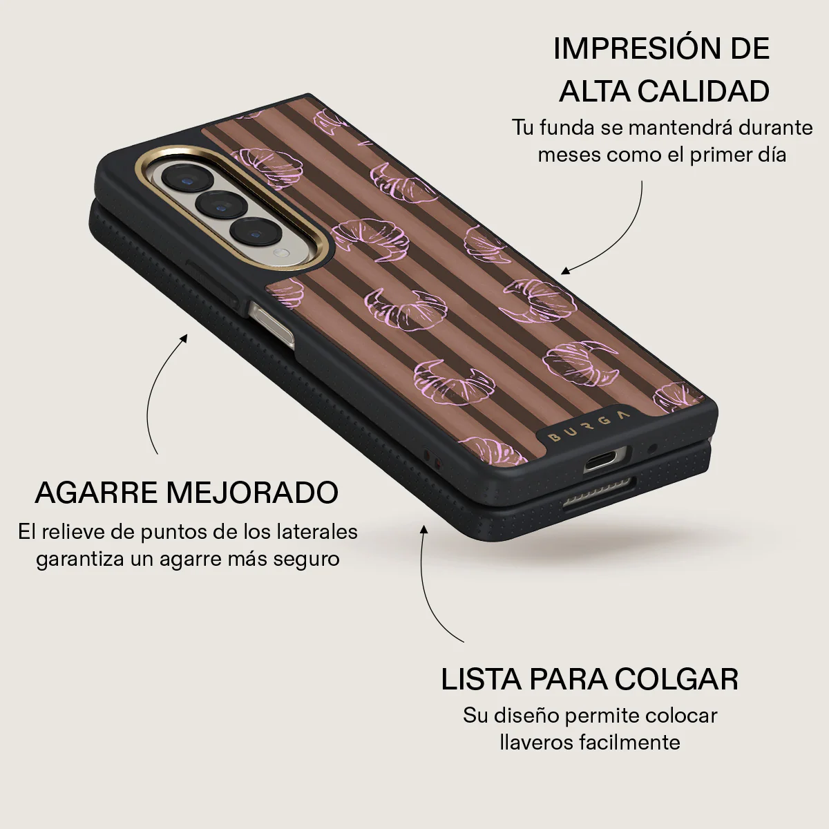 Girl Dinner - Samsung Galaxy Z Fold 4 Funda - Image 10