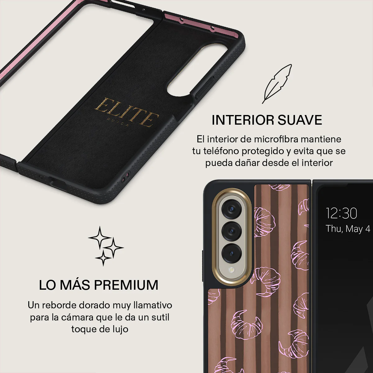 Girl Dinner - Samsung Galaxy Z Fold 4 Funda - Image 11