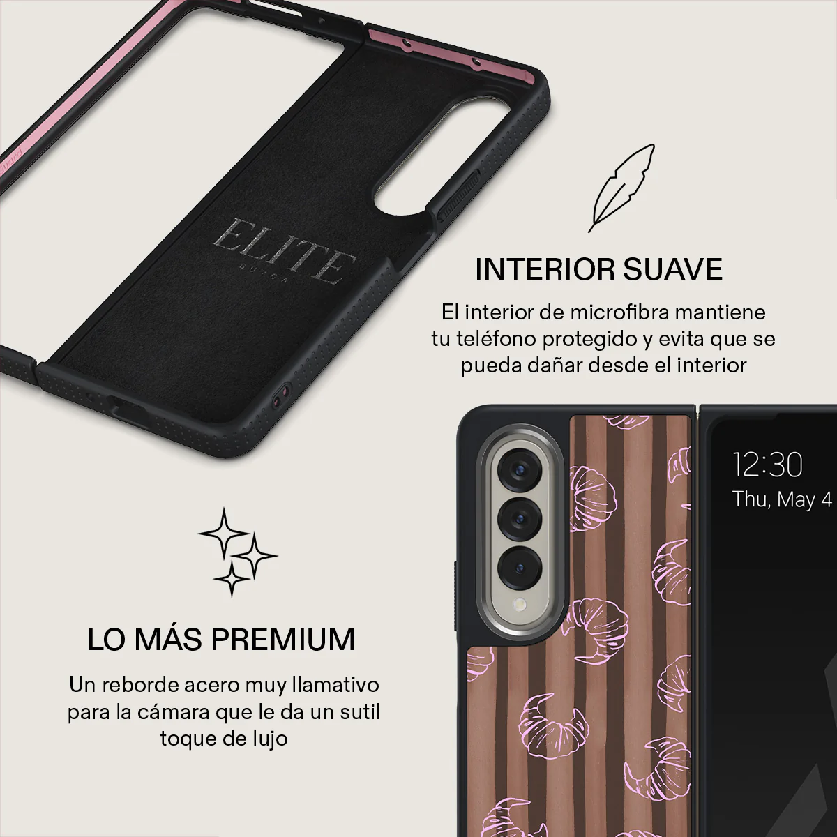 Girl Dinner - Samsung Galaxy Z Fold 4 Funda - Image 18