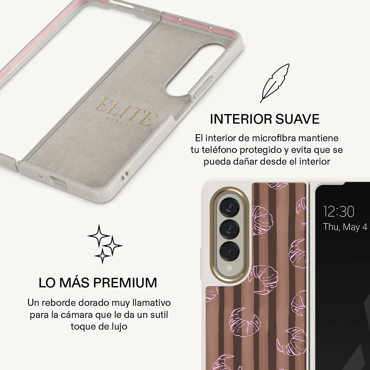 Girl Dinner - Samsung Galaxy Z Fold 4 Funda - Image 25