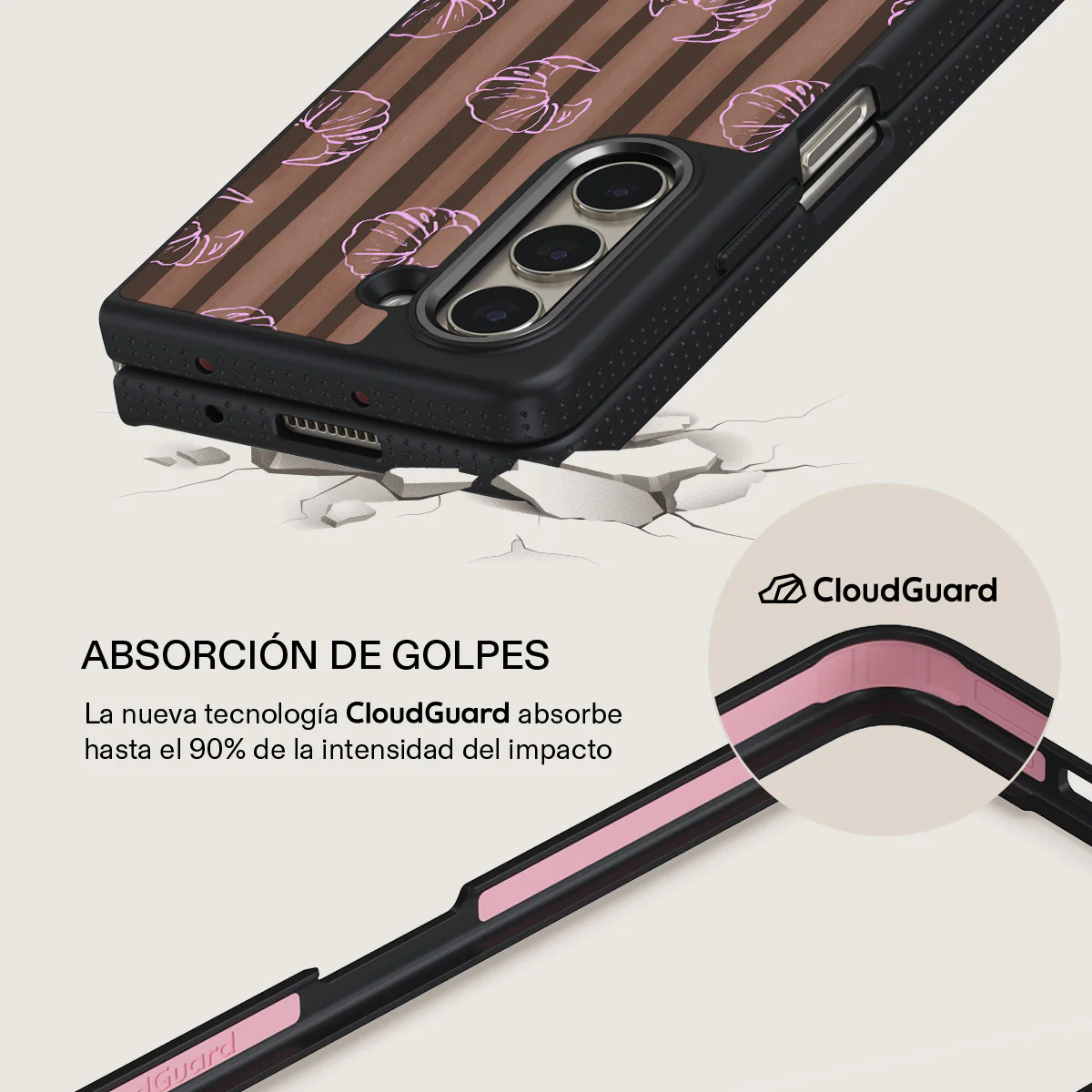 Girl Dinner - Samsung Galaxy Z Fold 5 Funda - Image 10
