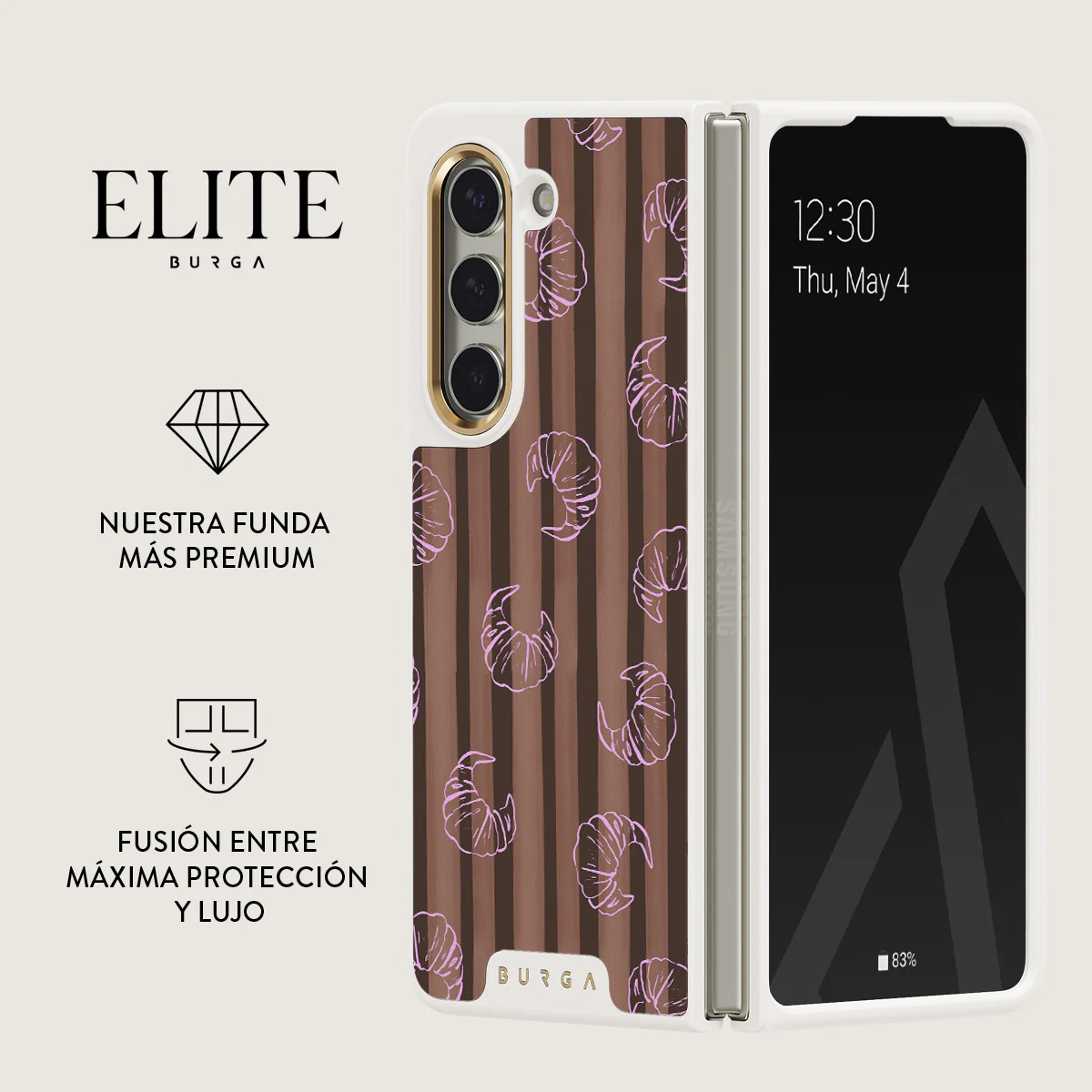 Girl Dinner - Samsung Galaxy Z Fold 5 Funda - Image 16