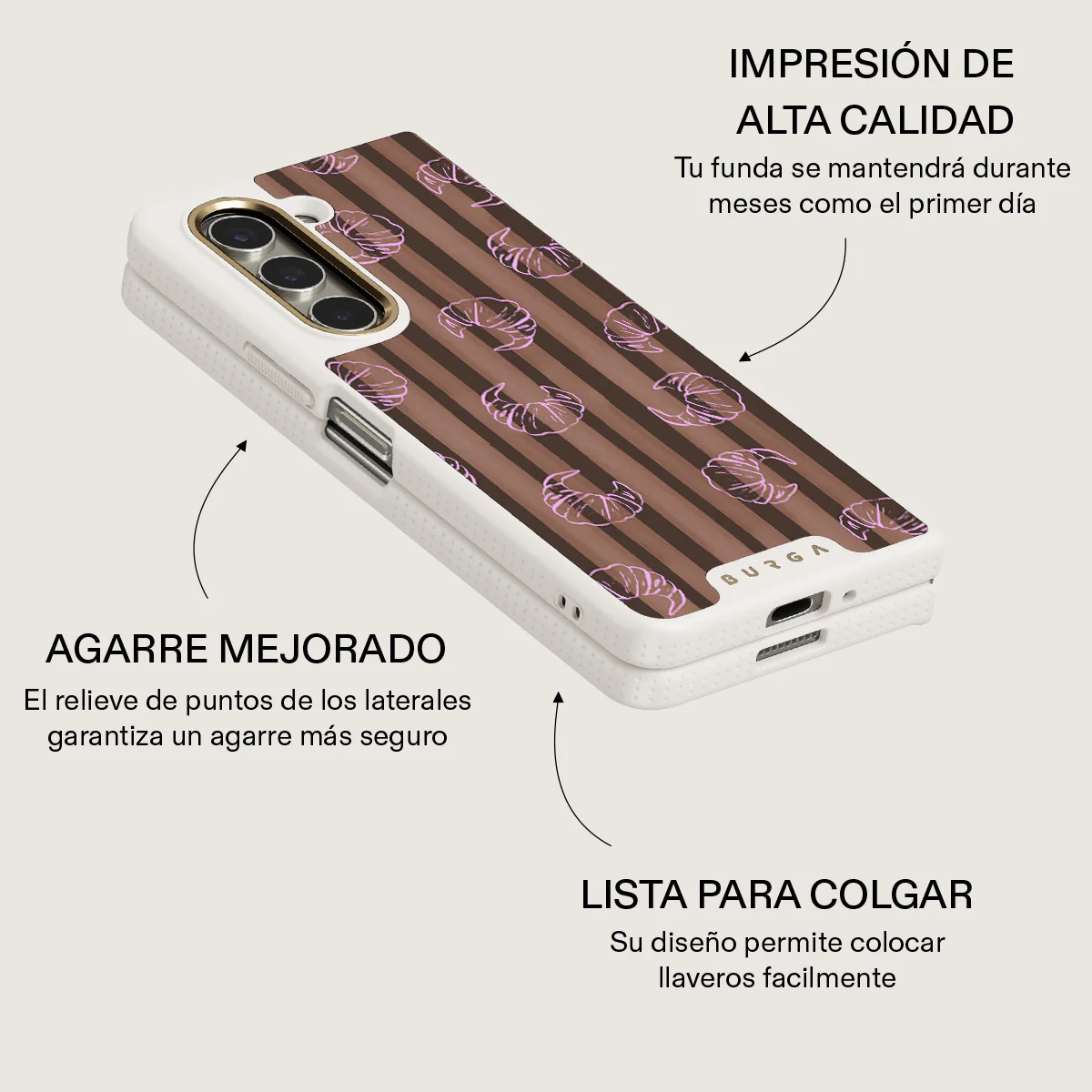 Girl Dinner - Samsung Galaxy Z Fold 5 Funda - Image 19
