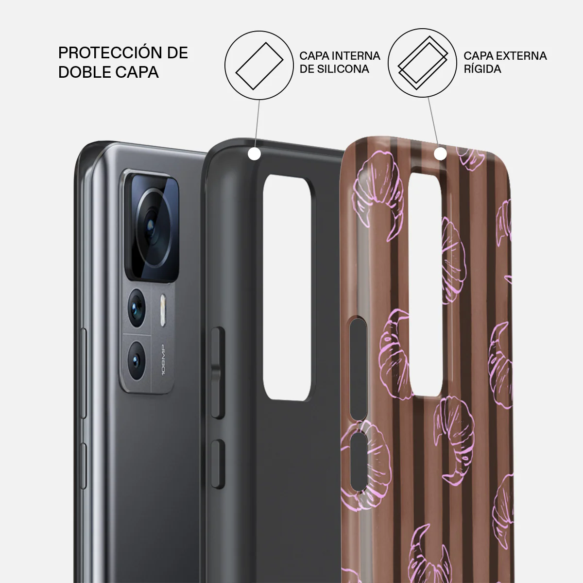 Girl Dinner - Xiaomi 12T Funda - Image 2
