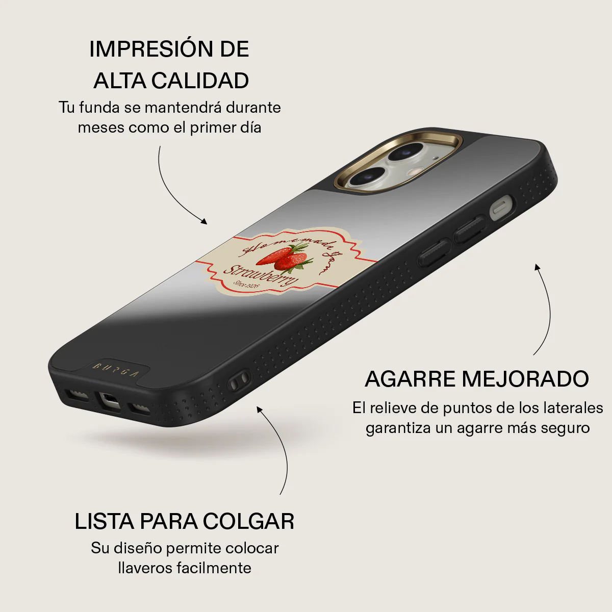 Grandma's Jam - iPhone 12 Funda - Image 24