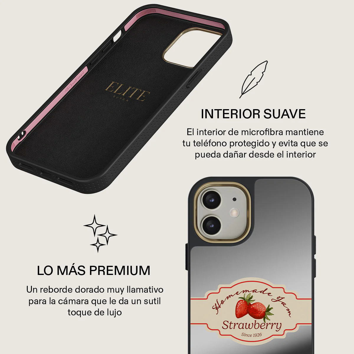 Grandma's Jam - iPhone 12 Funda - Image 25