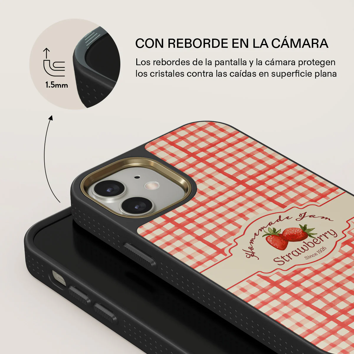 Grandma's Jam - iPhone 12 Funda - Image 8