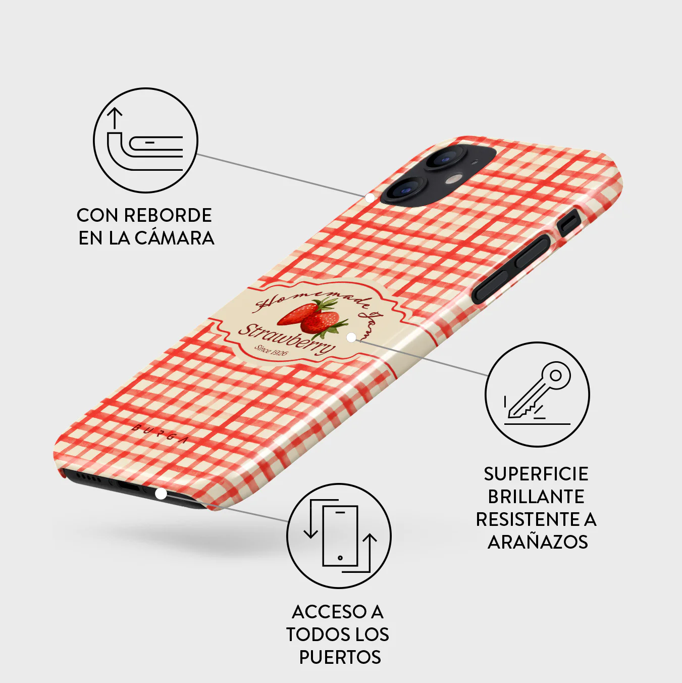 Grandma's Jam - iPhone 12 Mini Funda - Image 3