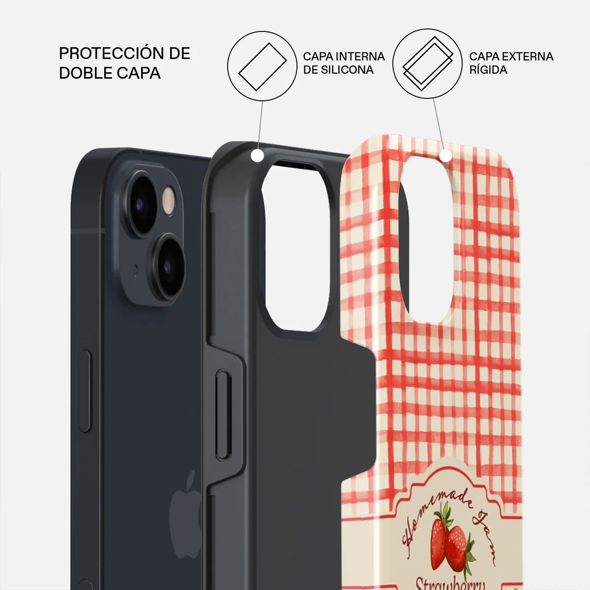 Grandma's Jam - iPhone 13 Funda - Image 2