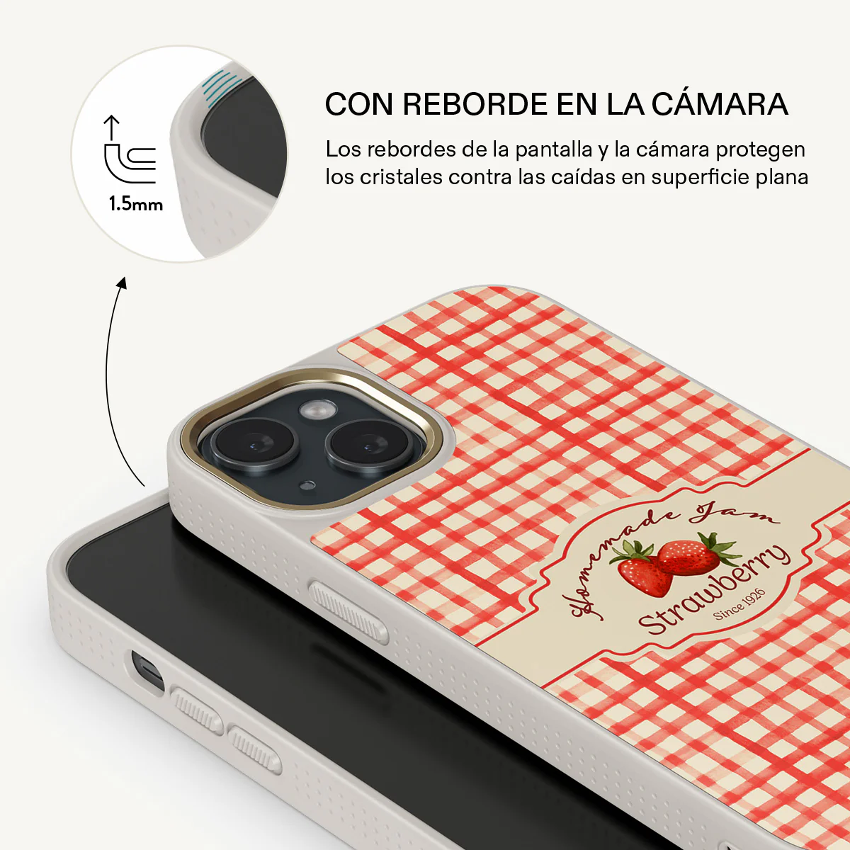 Grandma's Jam - iPhone 14 Funda - Image 22