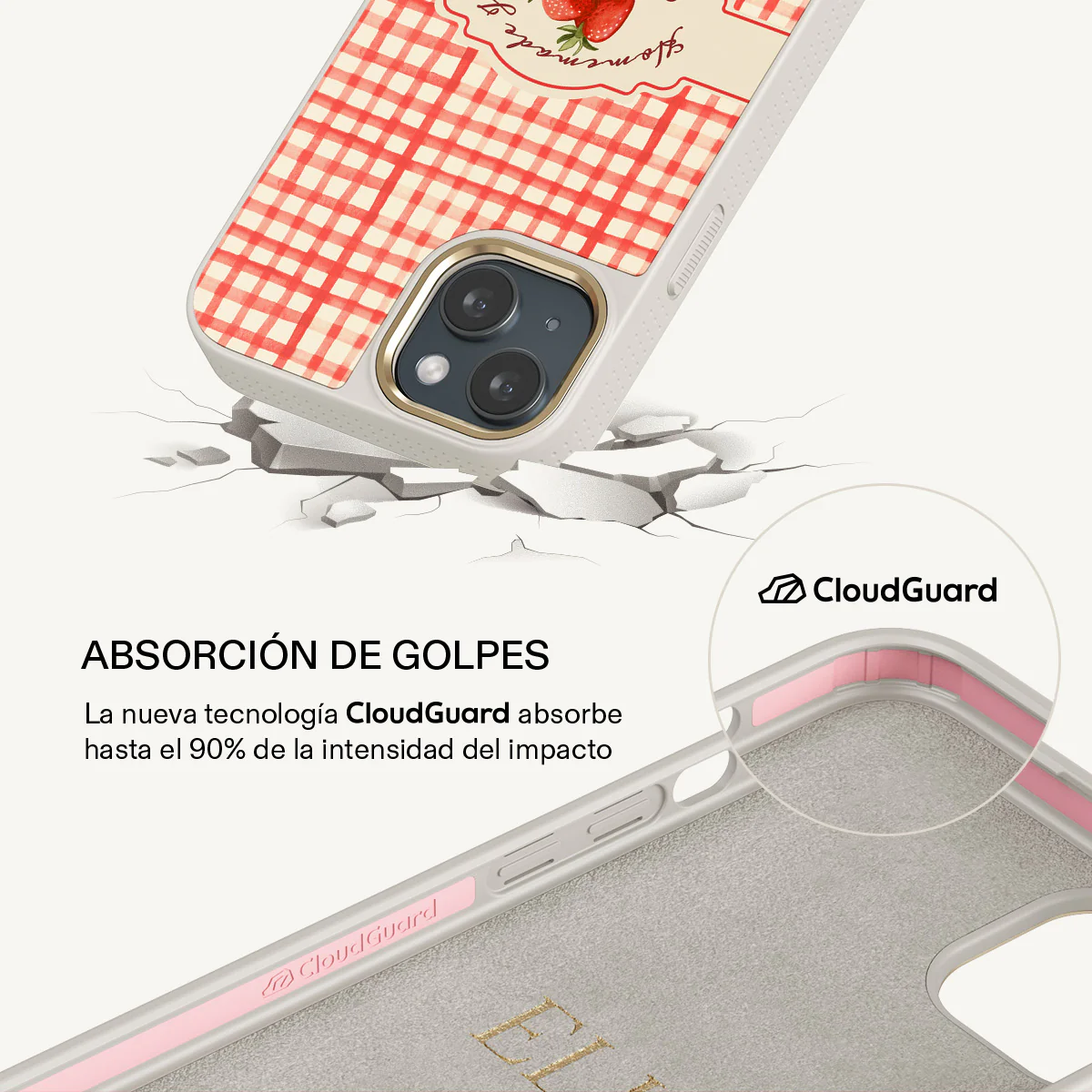 Grandma's Jam - iPhone 15 Funda - Image 21