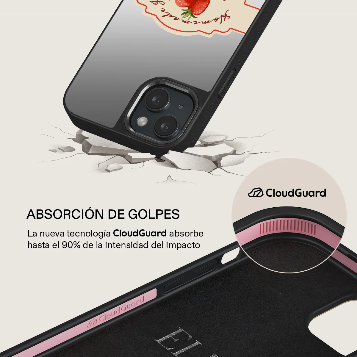 Grandma's Jam - iPhone 15 Funda - Image 36
