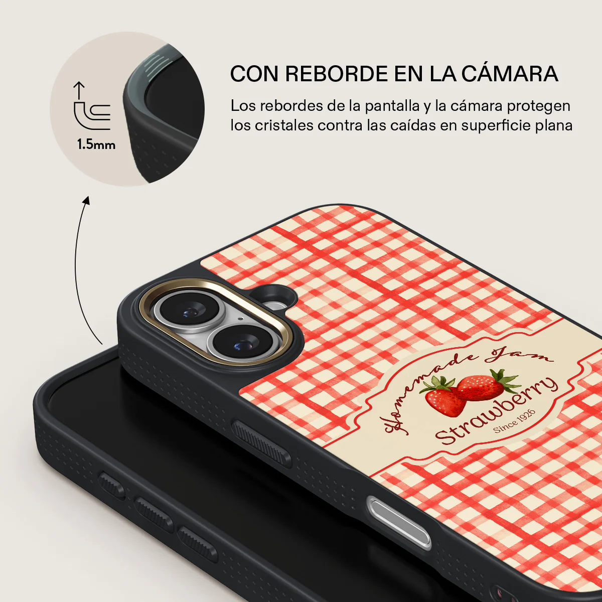Grandma's Jam - iPhone 16 Plus Funda - Image 9