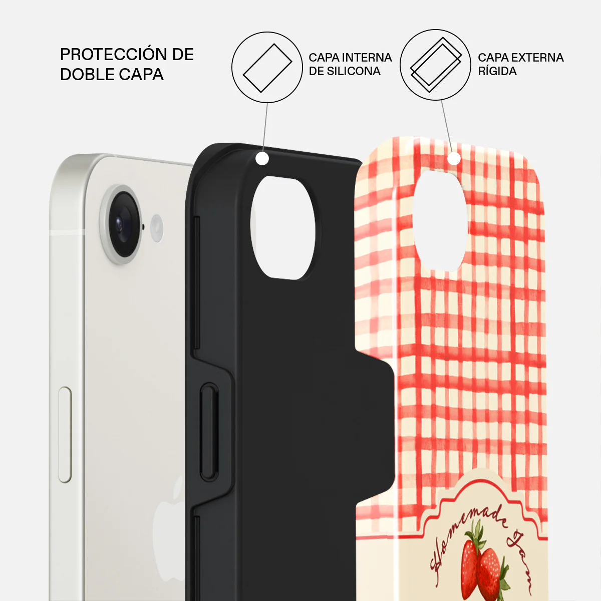 Grandma's Jam - iPhone 16e Funda - Image 2