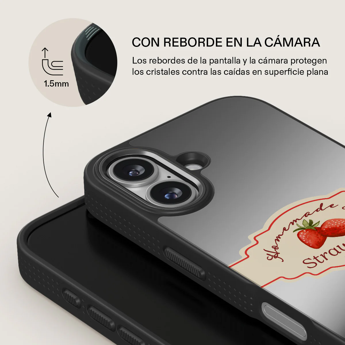 Grandma's Jam - iPhone 17 Funda - Image 38