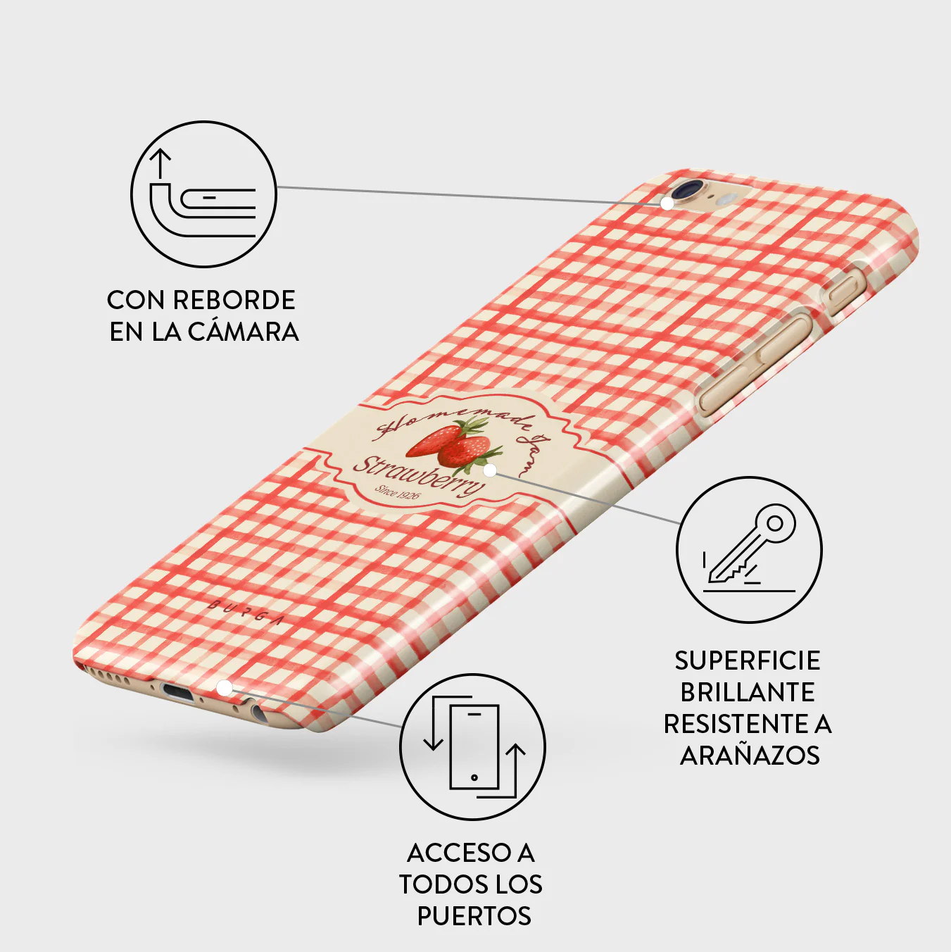 Grandma's Jam - iPhone 6 / 6S Funda - Image 3