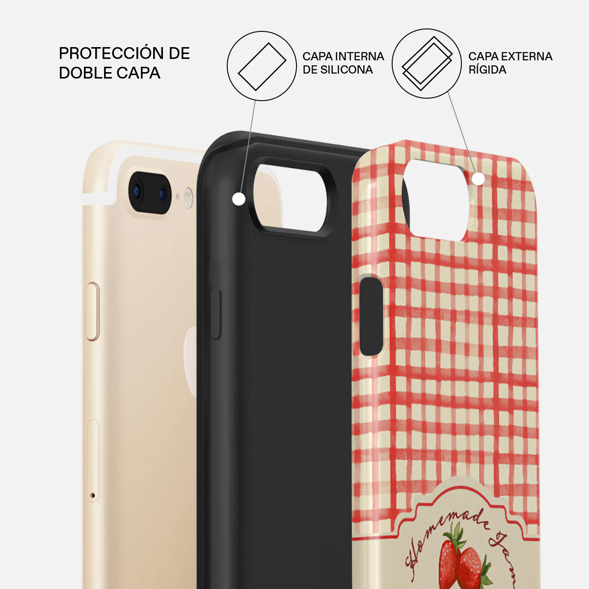 Grandma's Jam - iPhone 7 Plus / 8 Plus Funda - Image 6