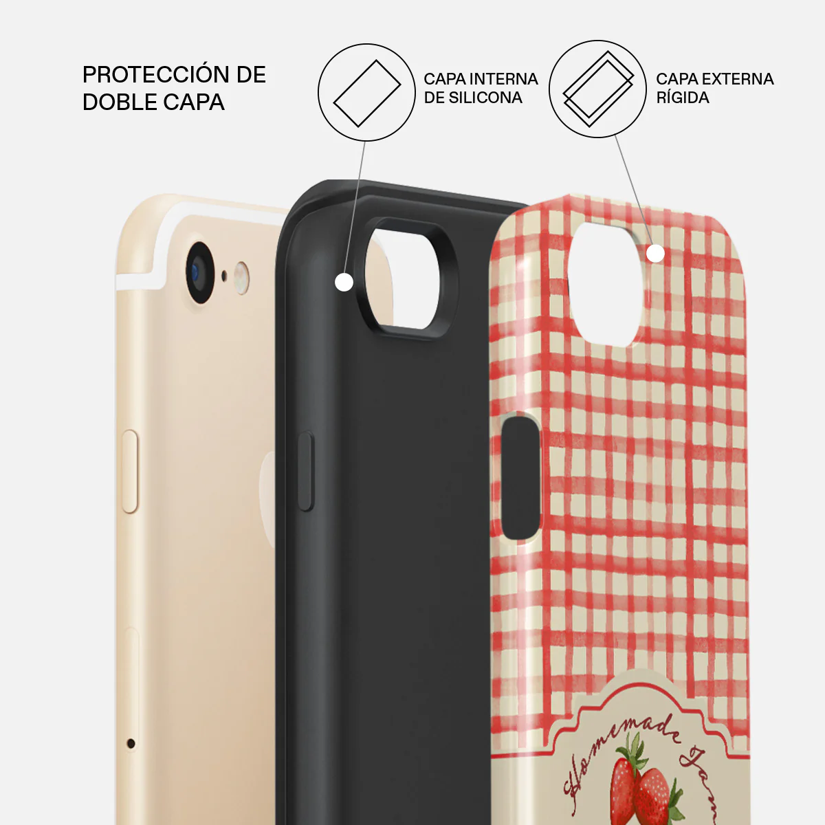 Grandma's Jam - iPhone SE (2022) Funda - Image 6