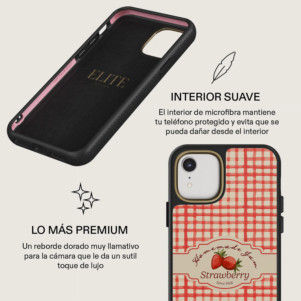 Grandma's Jam - iPhone XR Funda - Image 14
