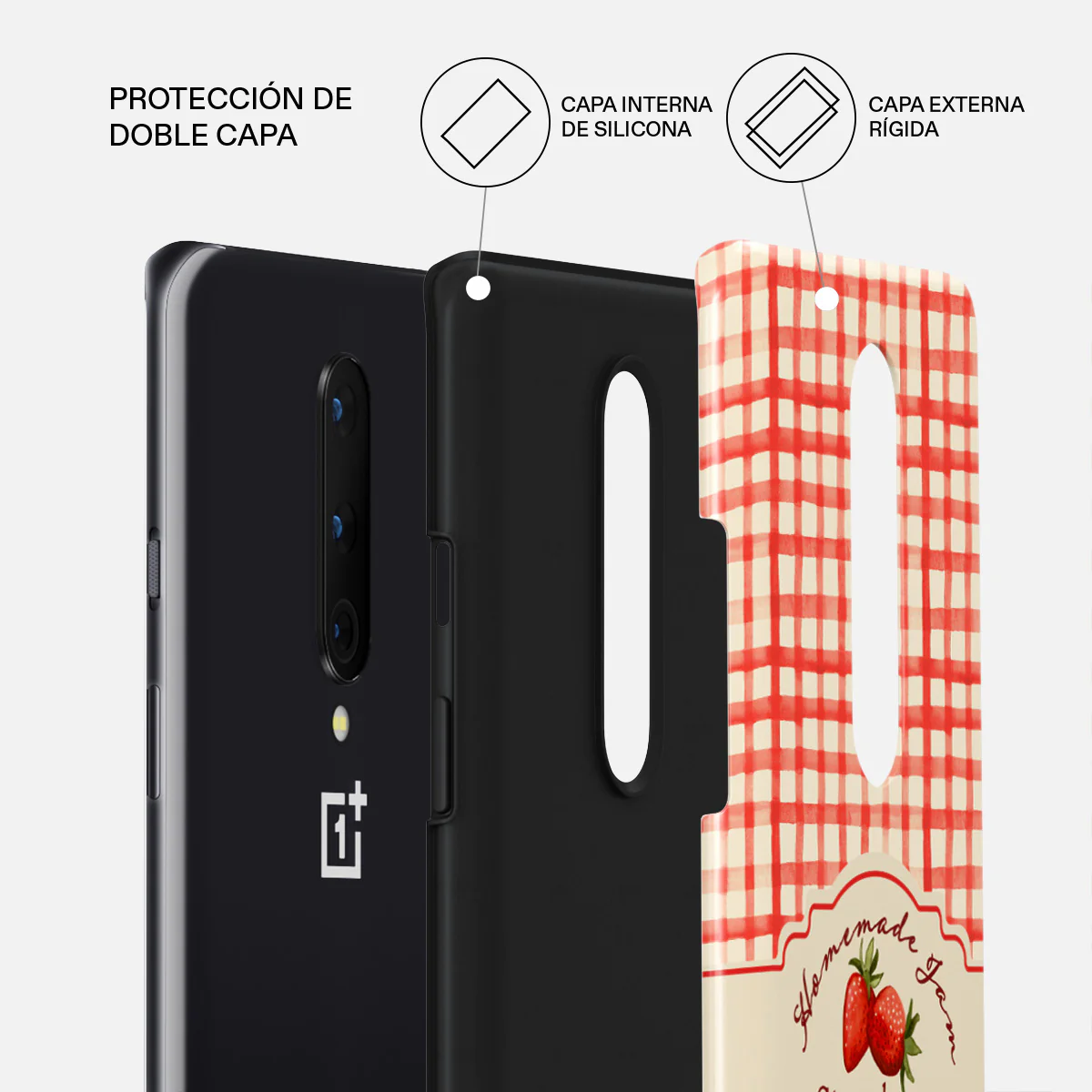 Grandma's Jam - OnePlus 8 Funda - Image 2