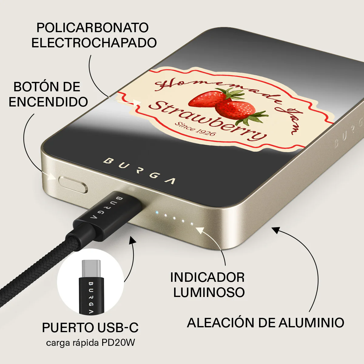 Grandma's Jam - Power Bank Magnético - Image 70