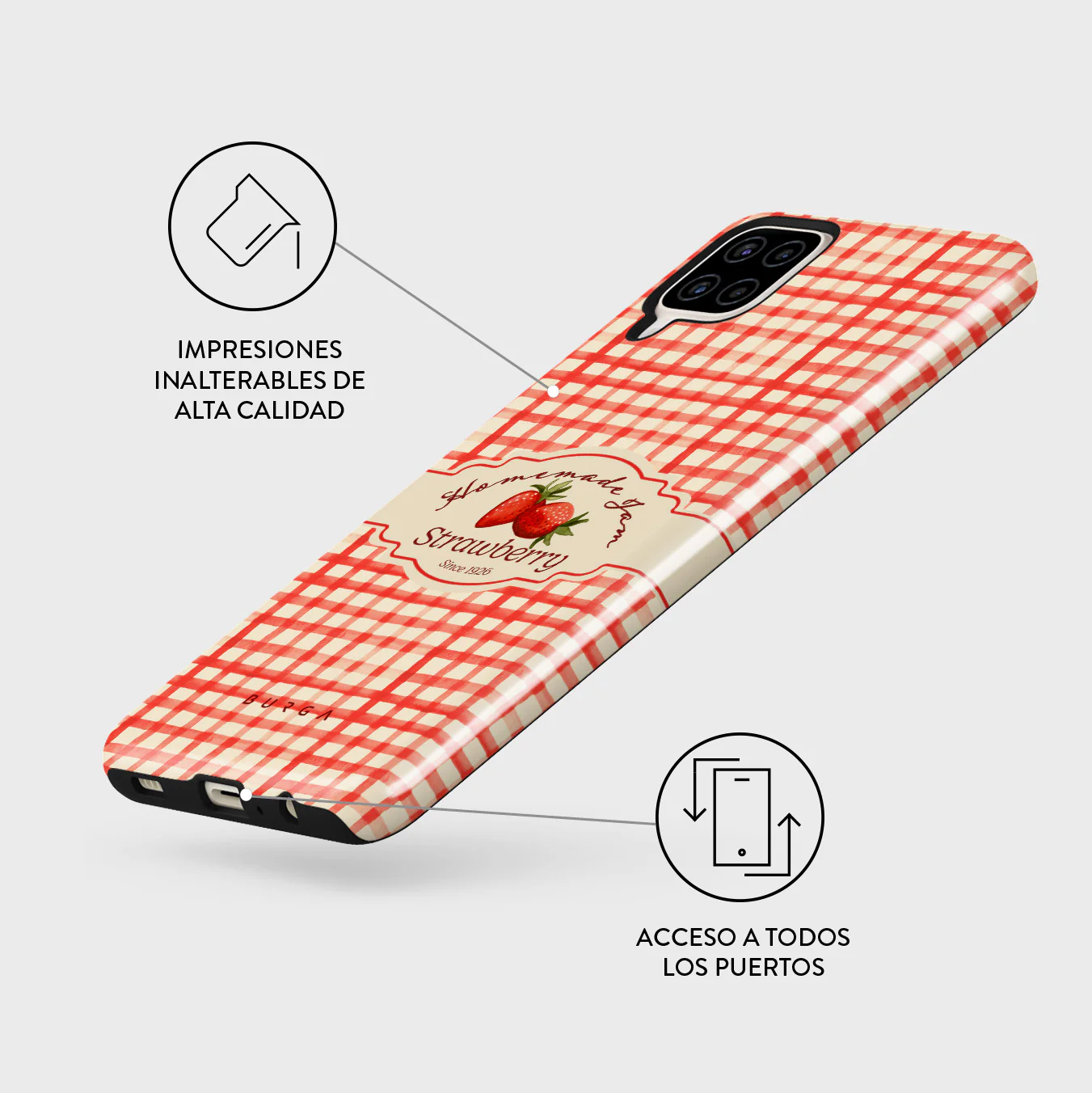 Grandma's Jam - Samsung Galaxy A12 4G Funda - Image 3