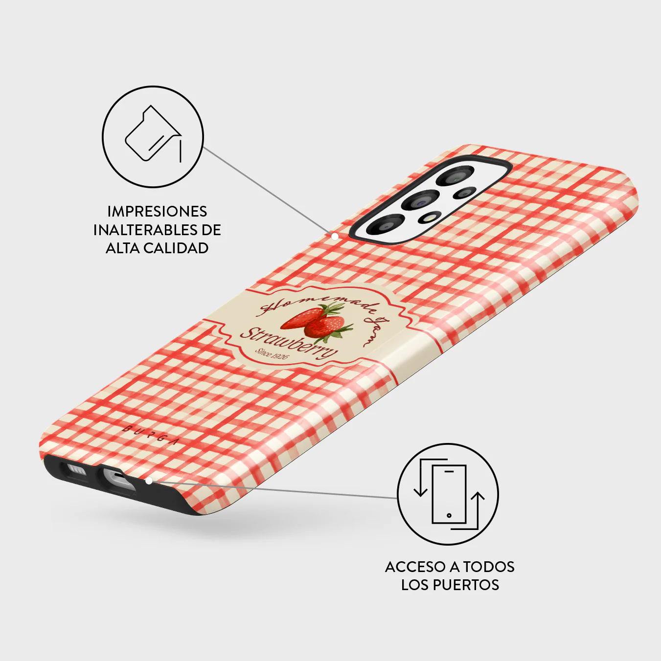 Grandma's Jam - Samsung Galaxy A33 Funda - Image 3