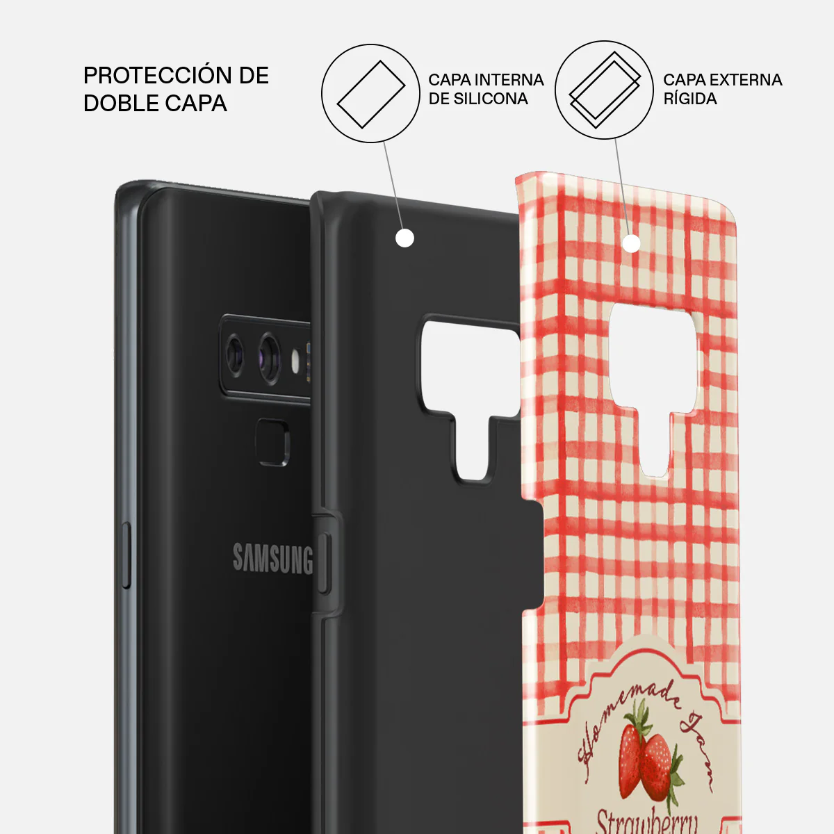 Grandma's Jam - Samsung Galaxy Note 9 Funda - Image 6