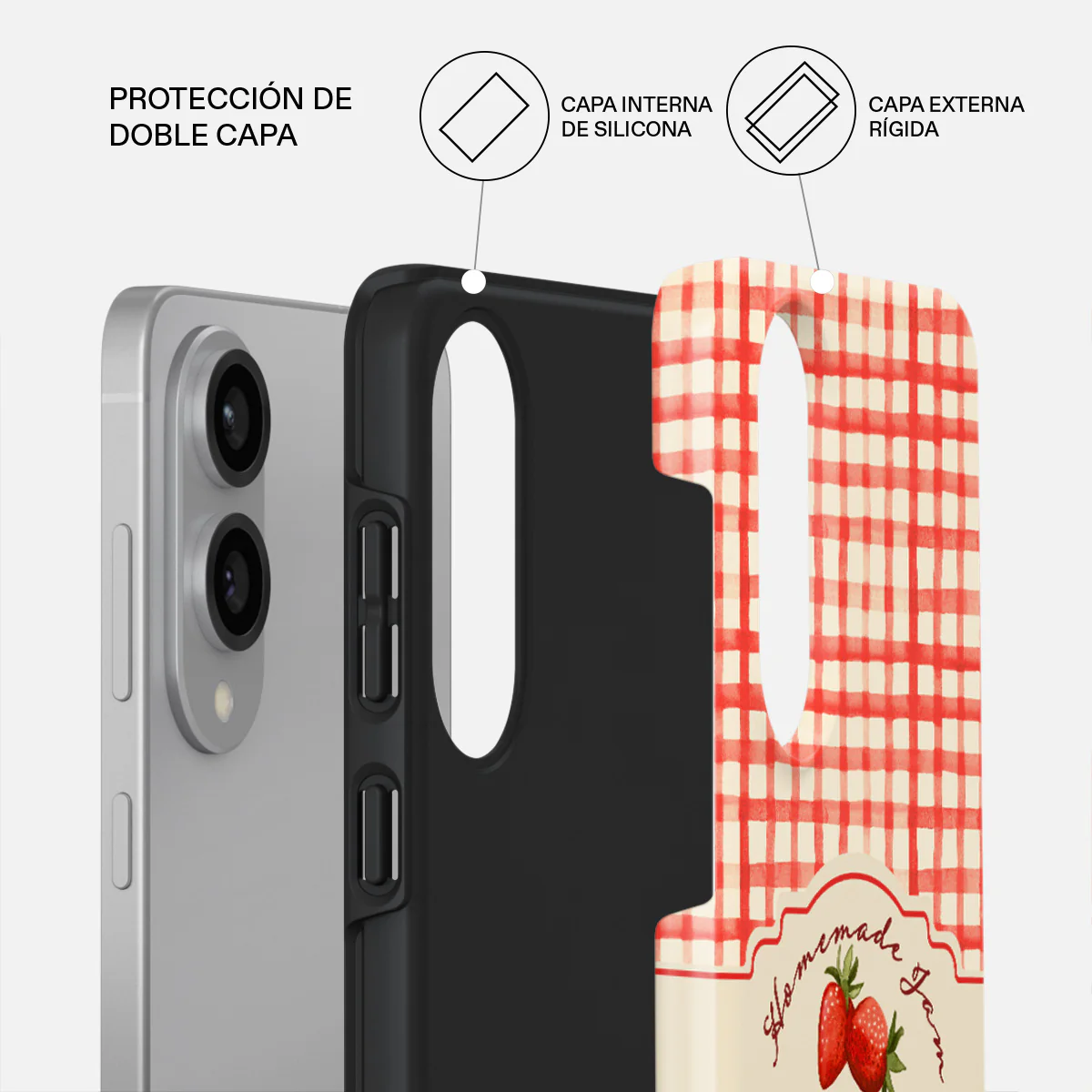 Grandma's Jam - Samsung Galaxy S25 Edge Funda - Image 2
