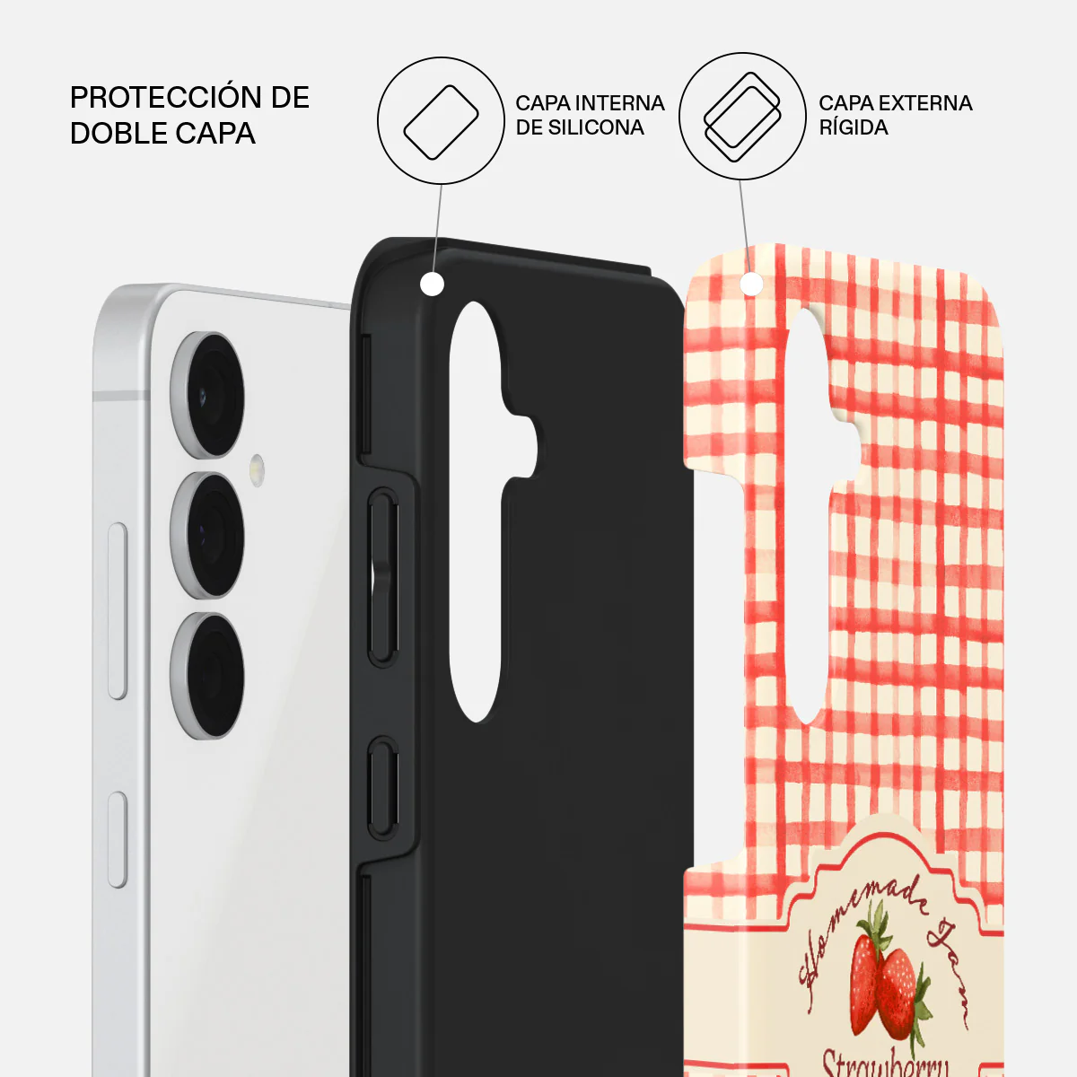 Grandma's Jam - Samsung Galaxy S25 FE Funda - Image 2