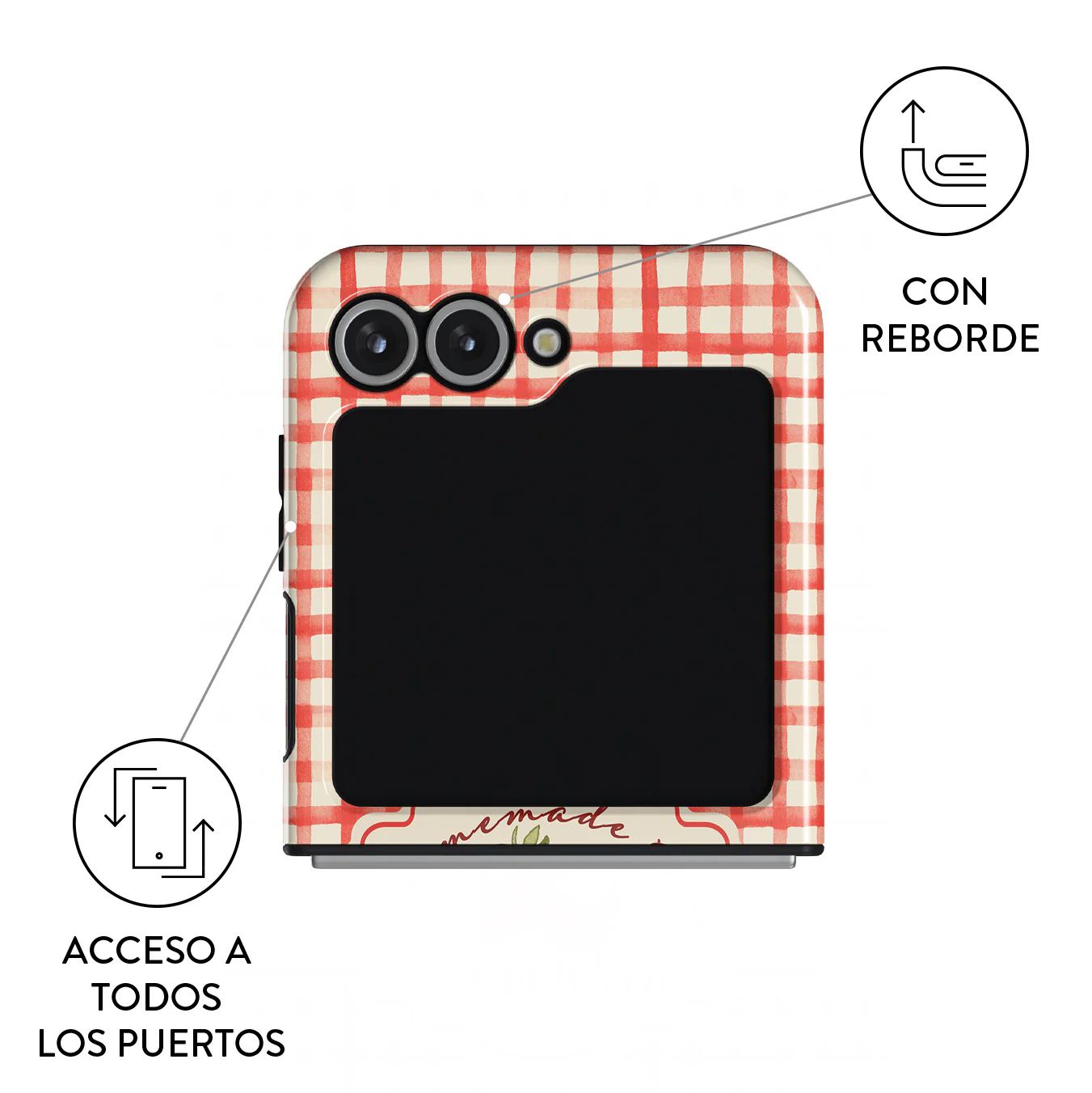 Grandma's Jam - Samsung Galaxy Z Flip 7 FE Funda - Image 3