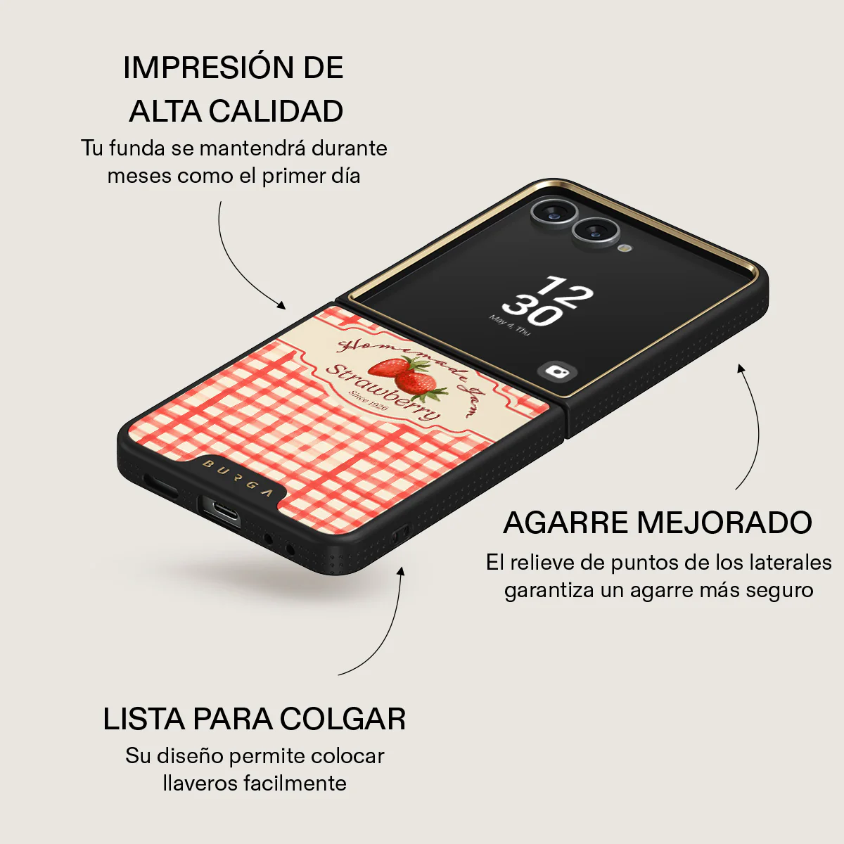 Grandma's Jam - Samsung Galaxy Z Flip 7 Funda - Image 9