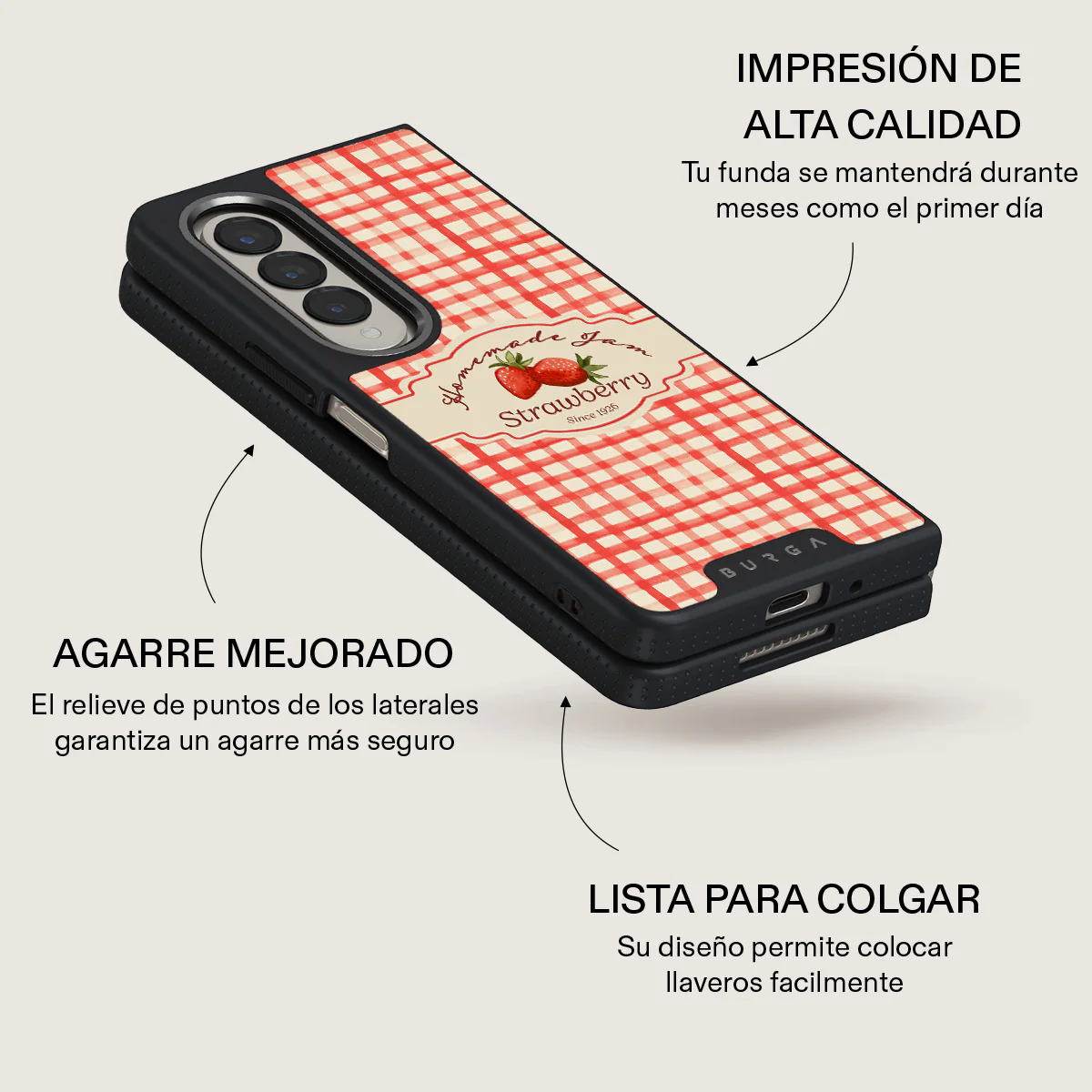 Grandma's Jam - Samsung Galaxy Z Fold 4 Funda - Image 17