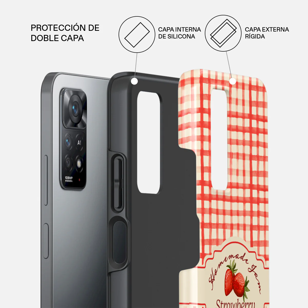 Grandma's Jam - Xiaomi Redmi Note 11 Pro+ Funda - Image 2