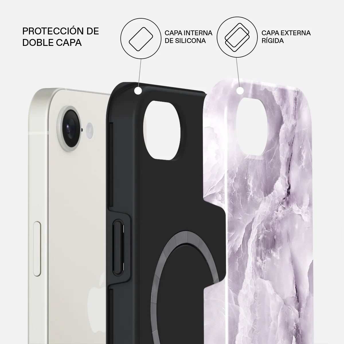 Black Currant - iPhone 17e Funda - Image 2